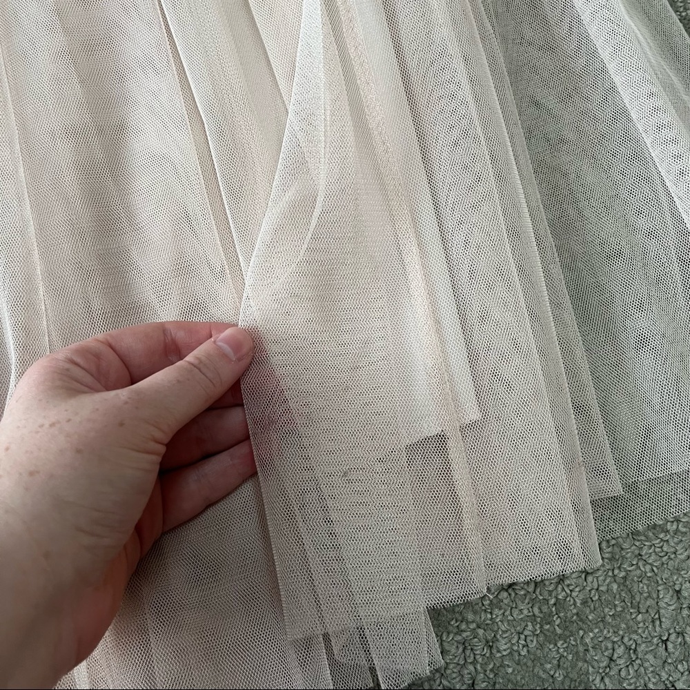 💚SOLD💚 EUC Women's O2 Collection Pleated Tulle Skirt size Small - Picture 5 of 7